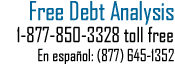 Free Debt Consolidation Debt Settlement Analysis - Call