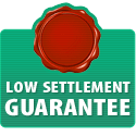 Low debt settlement debt negotiation guarantee
