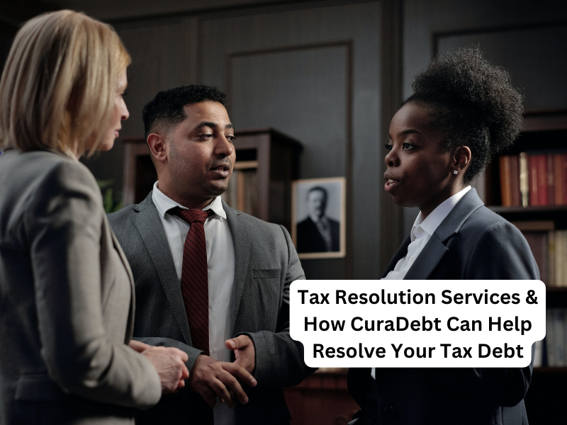 Tax resolution services and common IRS tax debt relief options.