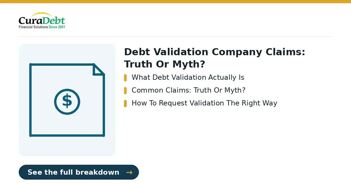 debt validation company claims: key points - What Debt Validation Actually Is; Common Claims: Truth Or Myth? (debt validation company claims, debt relief help).
