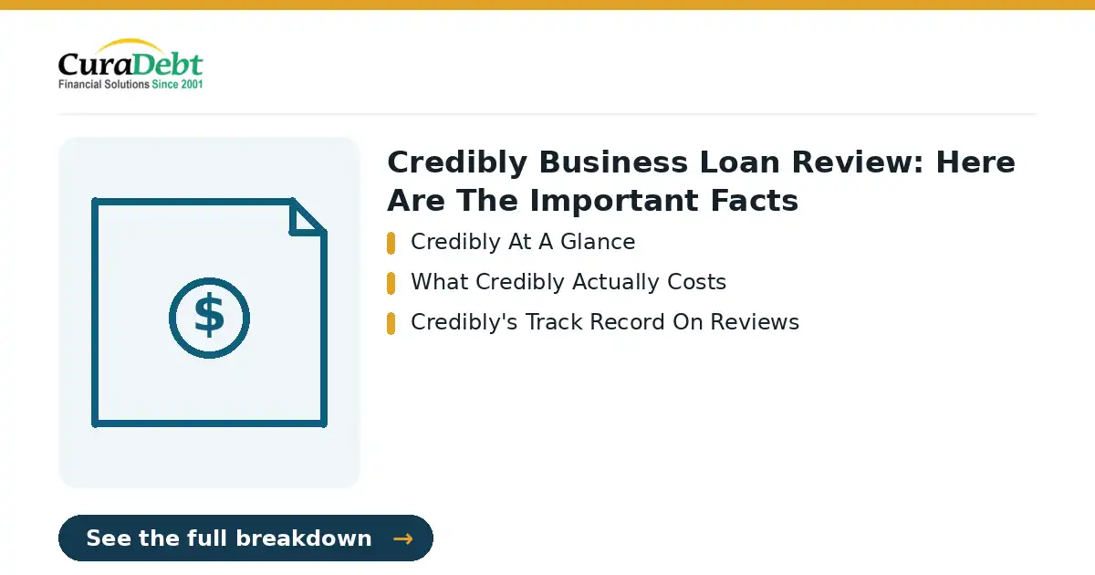 Credibly Business Loan review: key points - Credibly At A Glance; What Credibly Actually Costs (is Credibly Business Loan legit, Credibly Business Loan reviews).
