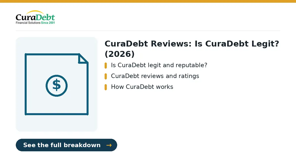 curadebt reviews: key points: Is CuraDebt legit and reputable?; CuraDebt reviews and ratings (curadebt reviews, debt relief help).