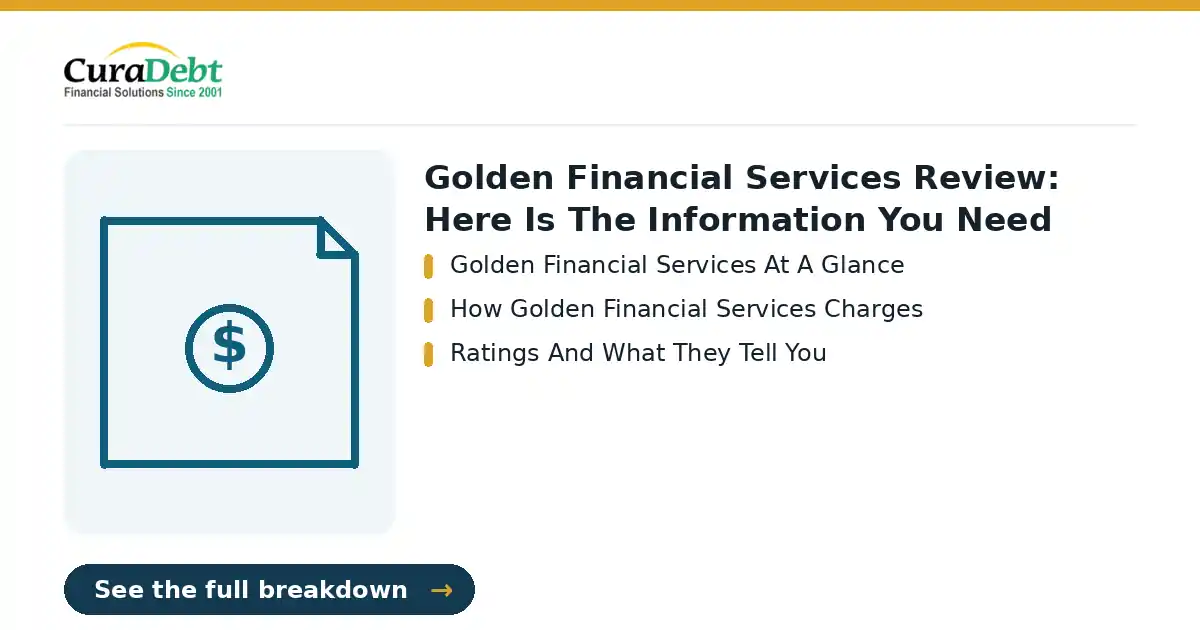 Golden Financial Services review: key points - Golden Financial Services At A Glance; How Golden Financial Services Charges (is Golden Financial Services legit, Golden Financial Services reviews).
