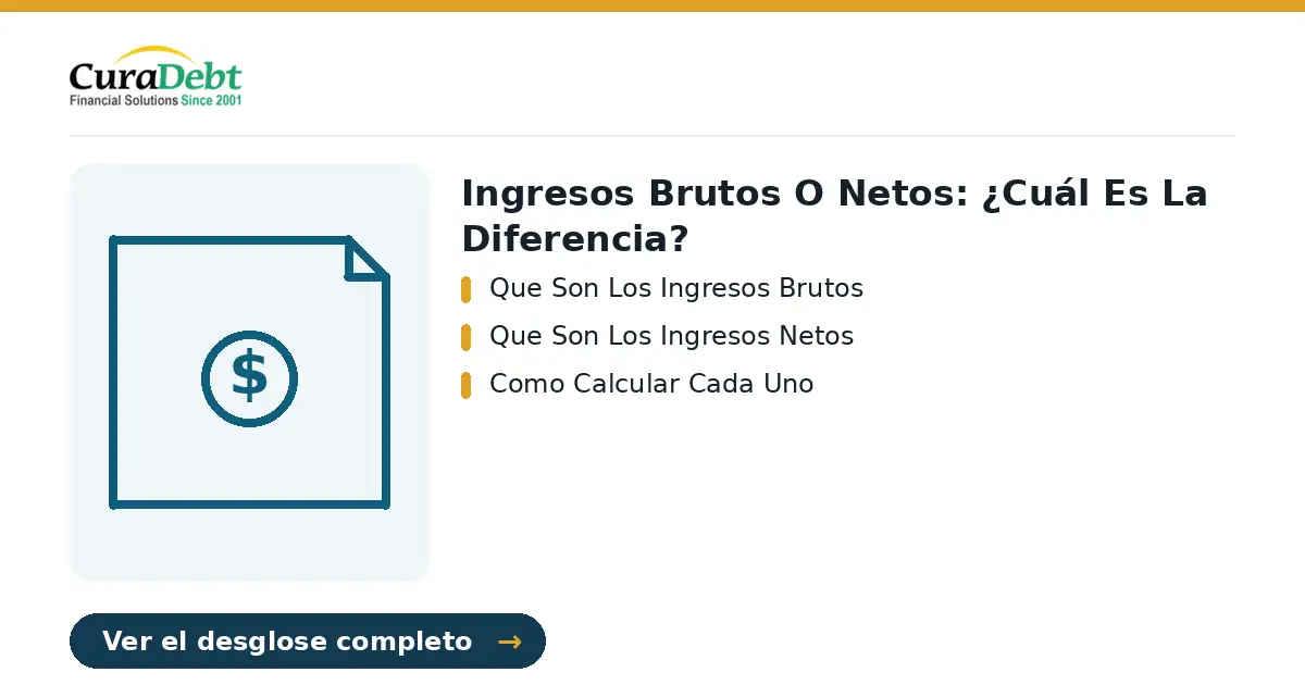 ingresos brutos o netos: puntos clave: Que Son Los Ingresos Brutos; Que Son Los Ingresos Netos.