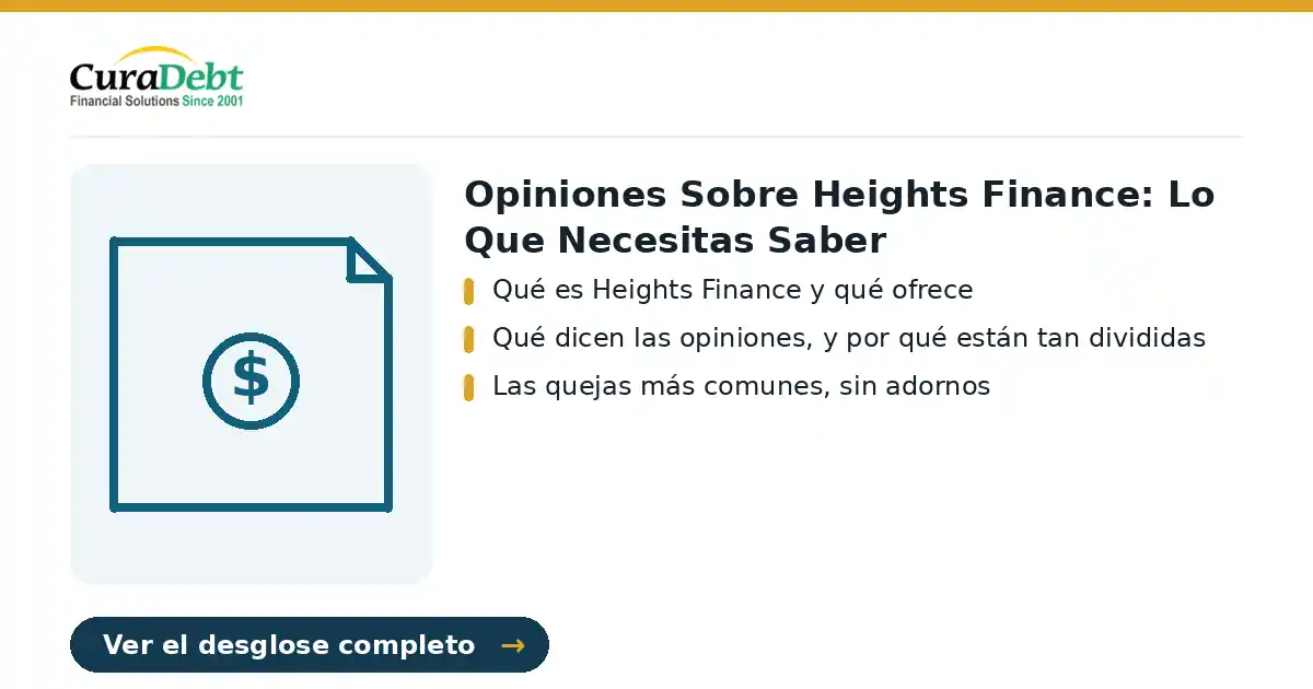opiniones sobre heights finance: puntos clave - Qué es Heights Finance y qué ofrece; Qué dicen las opiniones, y por qué están tan divididas.